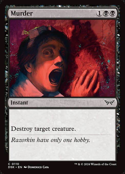 Carta Murder de Magic: The Gathering